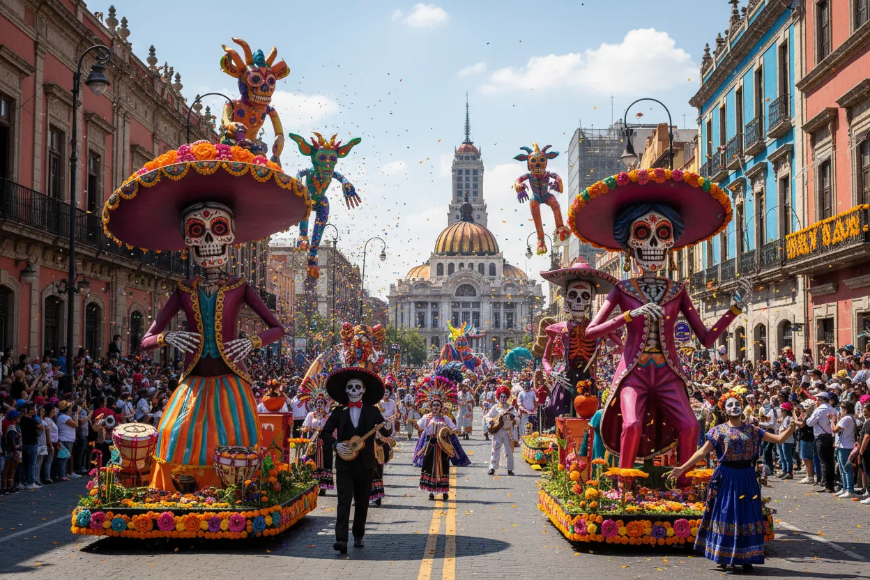 Experiencing the Day of the Dead Parade