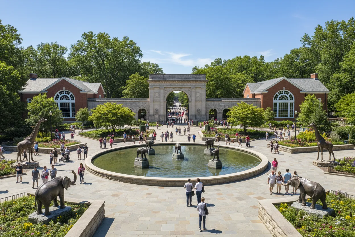 Visiting the Saint Louis Zoo