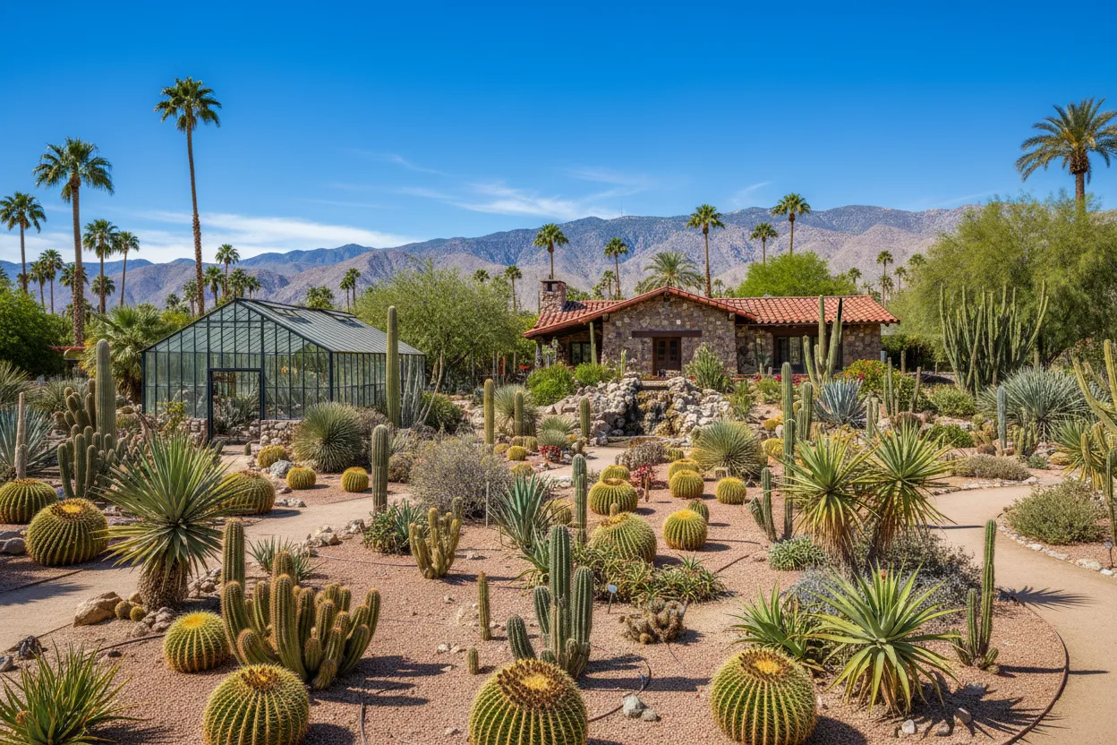 Cloud of Goods equipment delivered for a trip to Moorten Botanical Garden in Palm Springs.