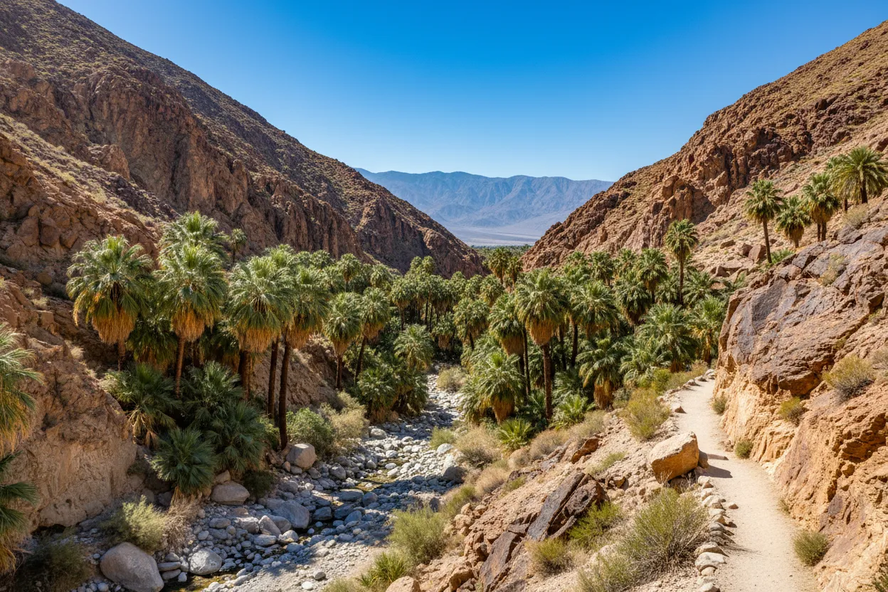 Hiking the Indian Canyons