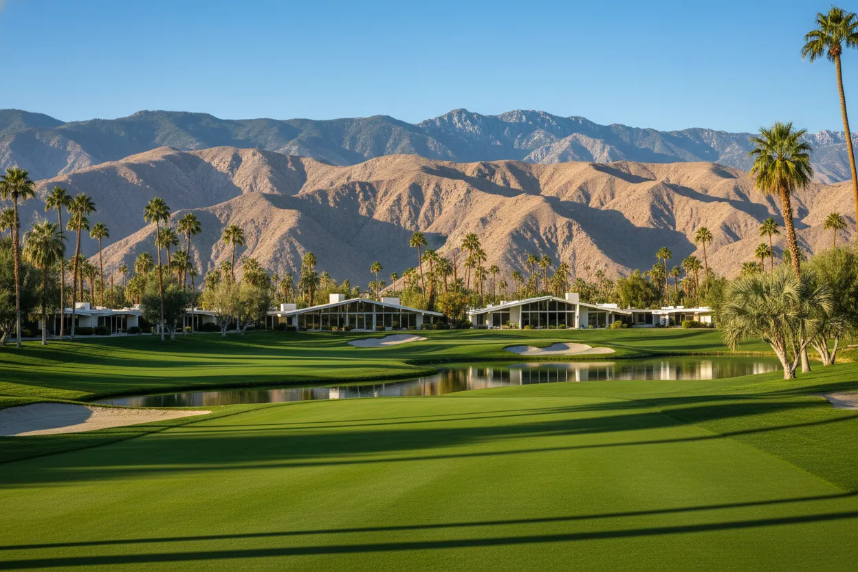 Golfing at Indian Canyons Resort
