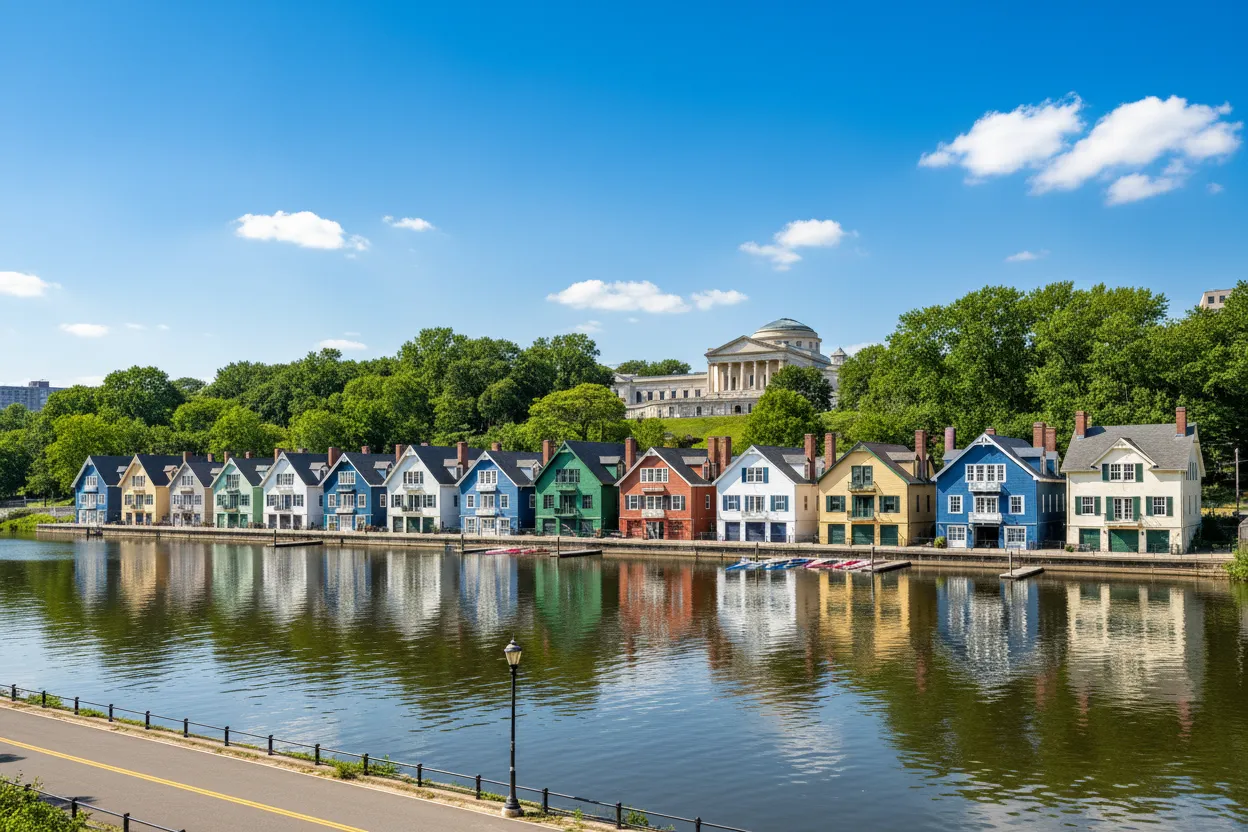 Boathouse Row Sightseeing