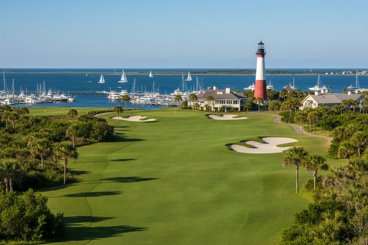 Golfing at Harbour Town