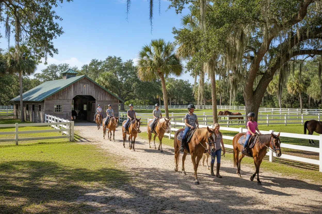 Horseback Riding at Lawton Stables