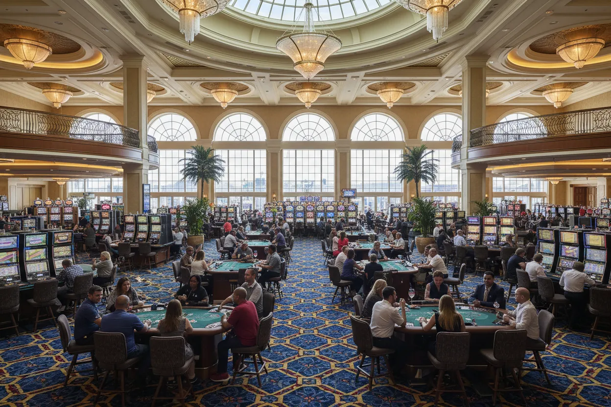 Gaming at the Mega Casinos
