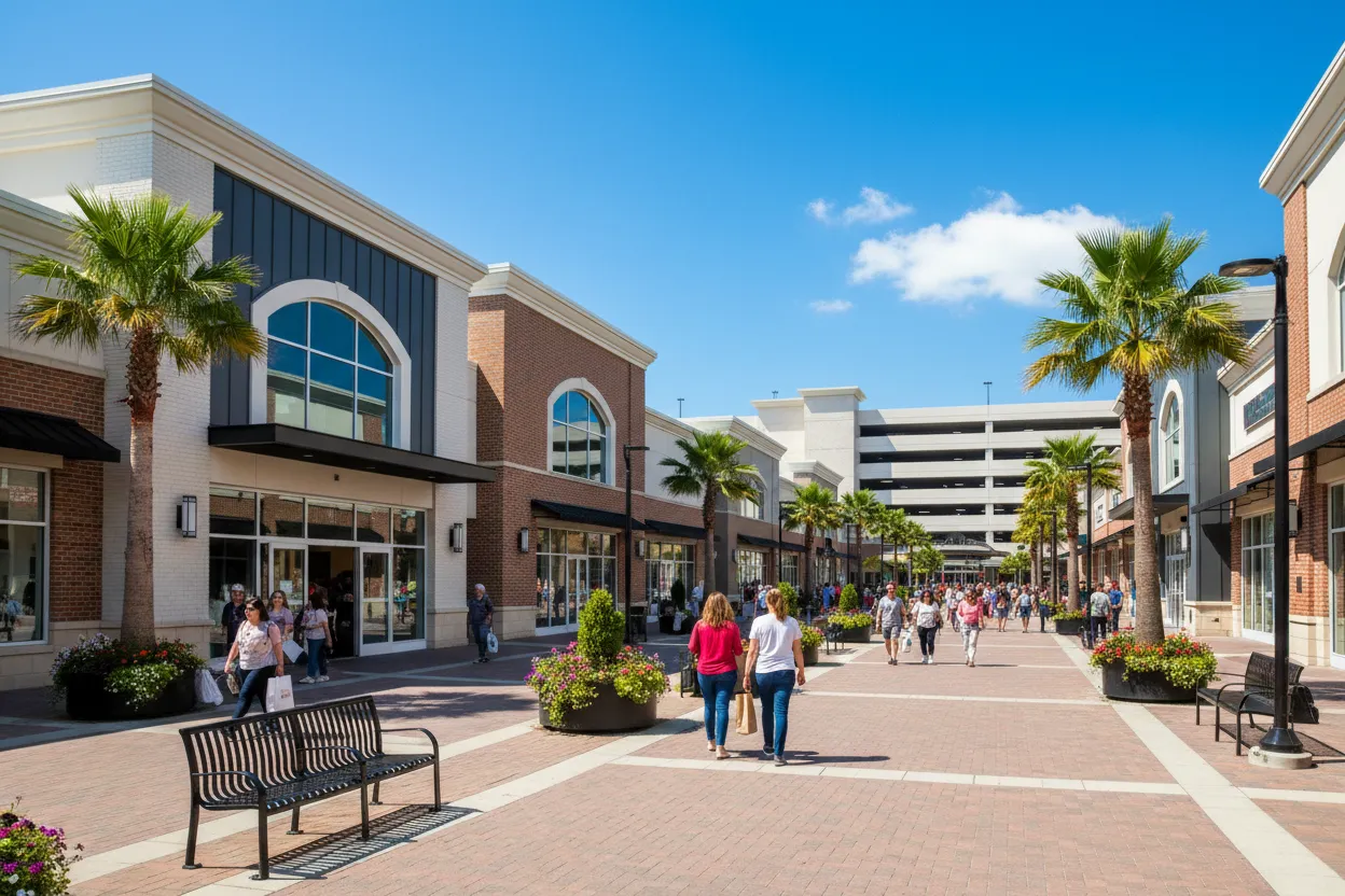 Shopping at Tanger Outlets