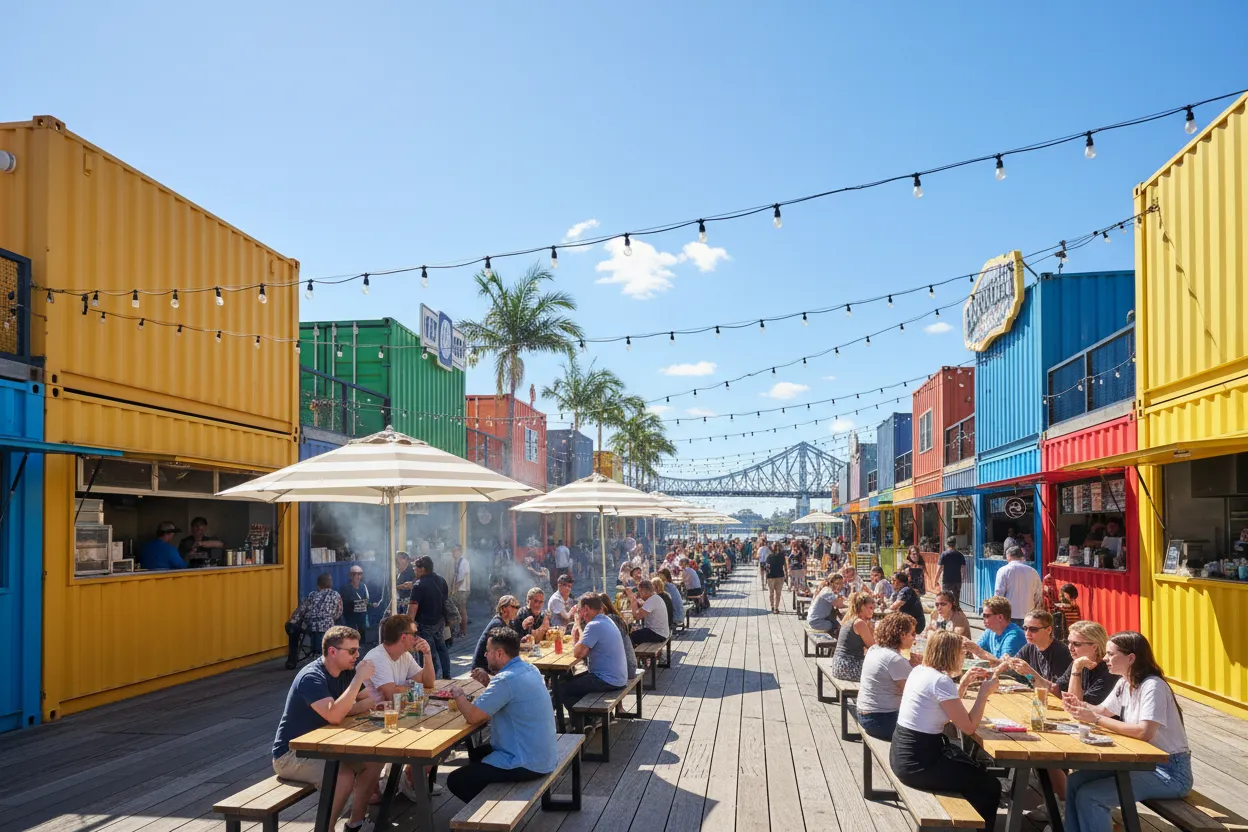 Dining at Eat Street Northshore