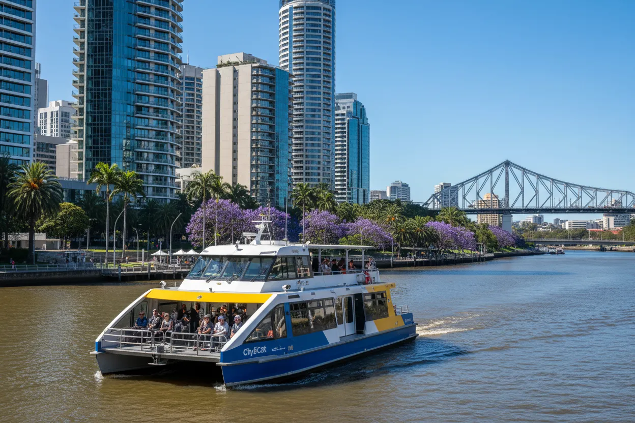 Taking the CityCat Ferry