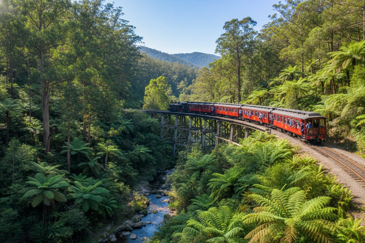 Puffing Billy Railway Journey