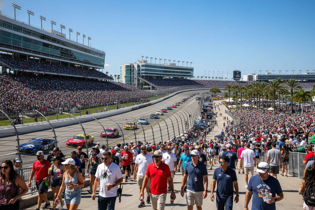 Attending the Daytona 500