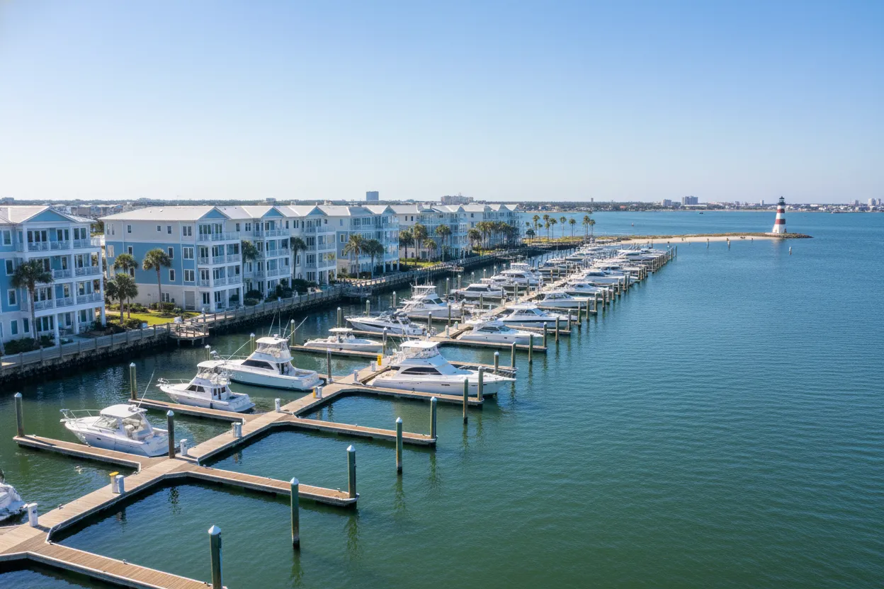 Exploring Back Bay Marina