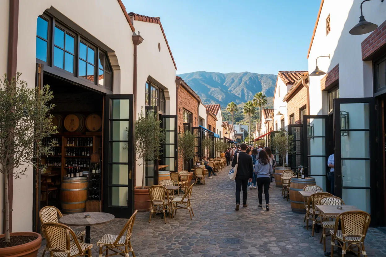 Urban Wine Trail Exploration