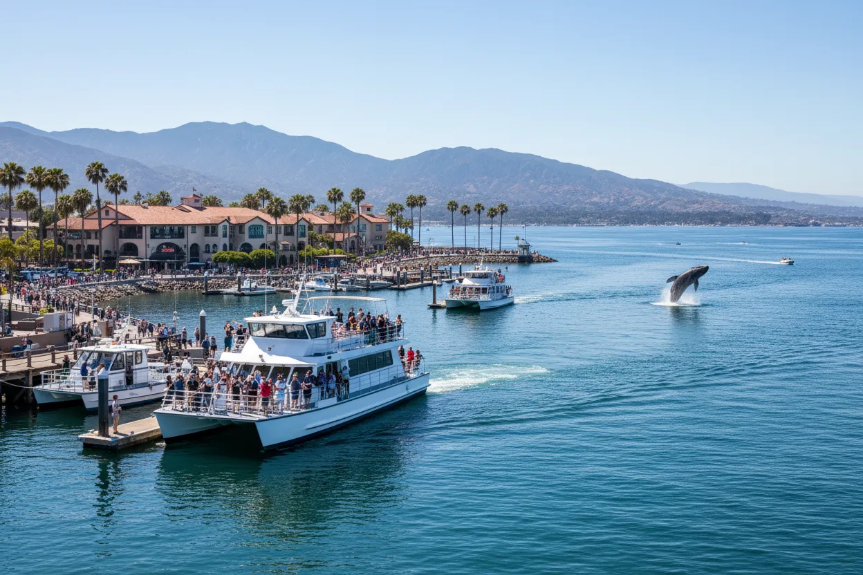 Whale Watching at the Harbor