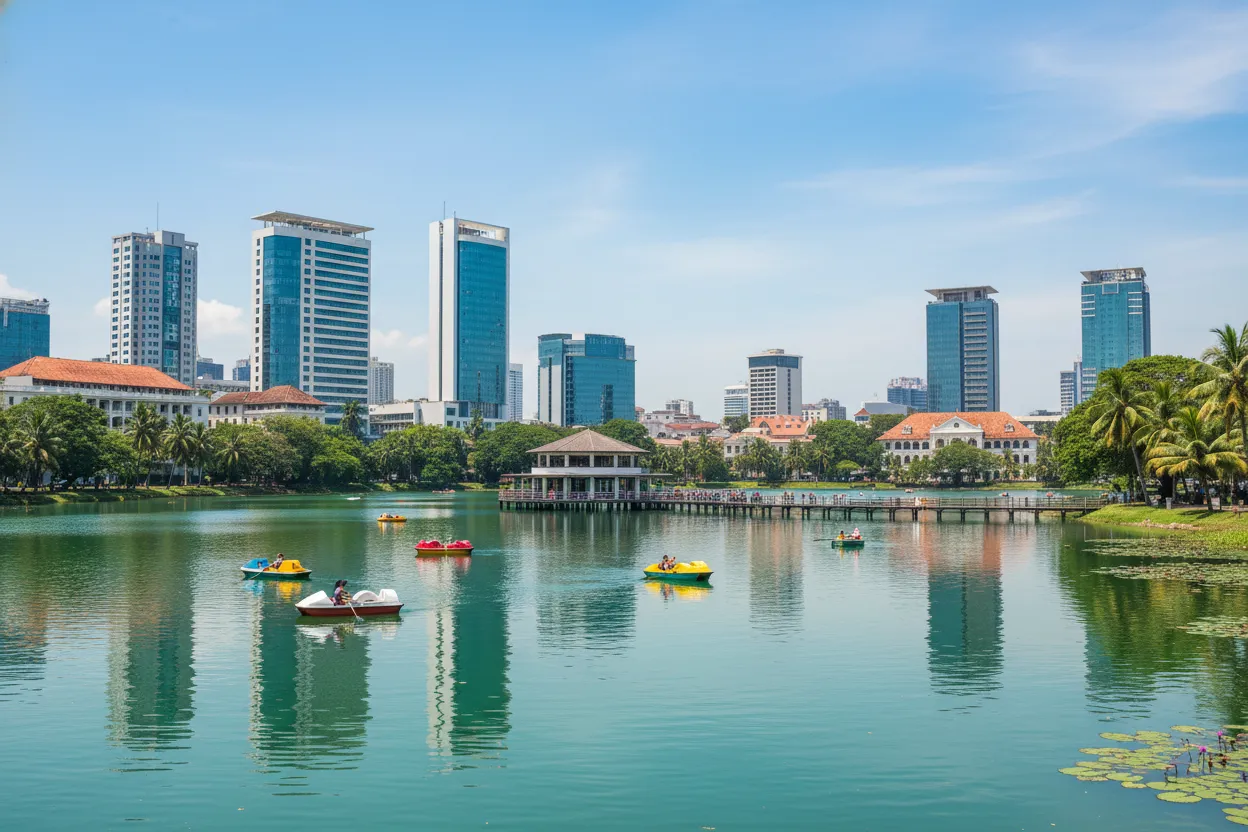 Boating on the Scenic Beira Lake