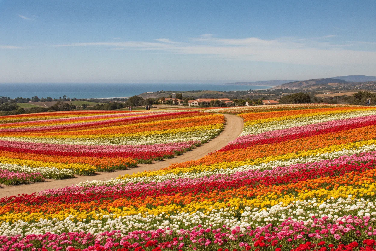 The Flower Fields at Carlsbad Ranch