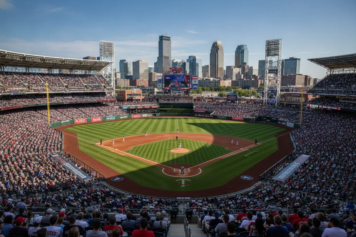 Catching a Twins Game at Target Field