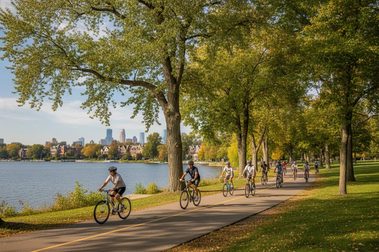 Biking the Grand Rounds Scenic Byway