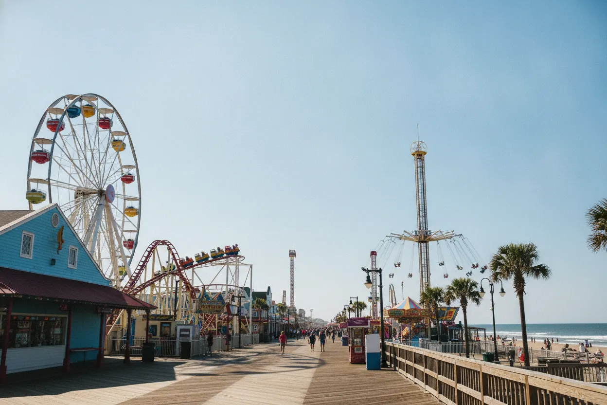 Amusement Rides at Wildwood Boardwalk