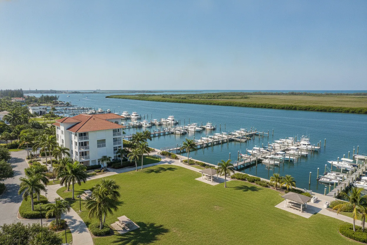 Caxambas Park and Marina