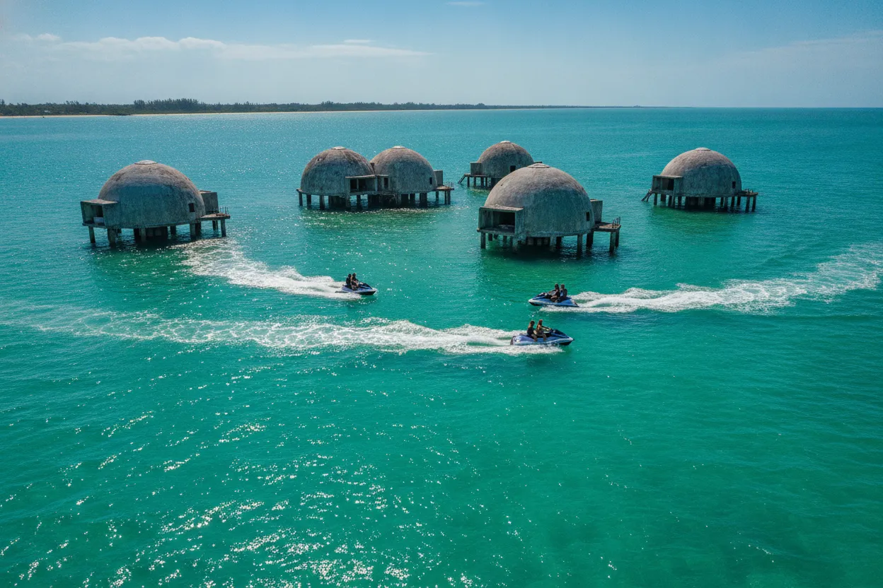 Jet Skiing Around Cape Romano