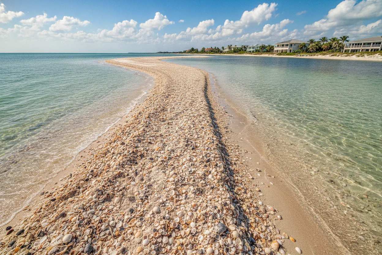 Shelling at Tigertail Beach