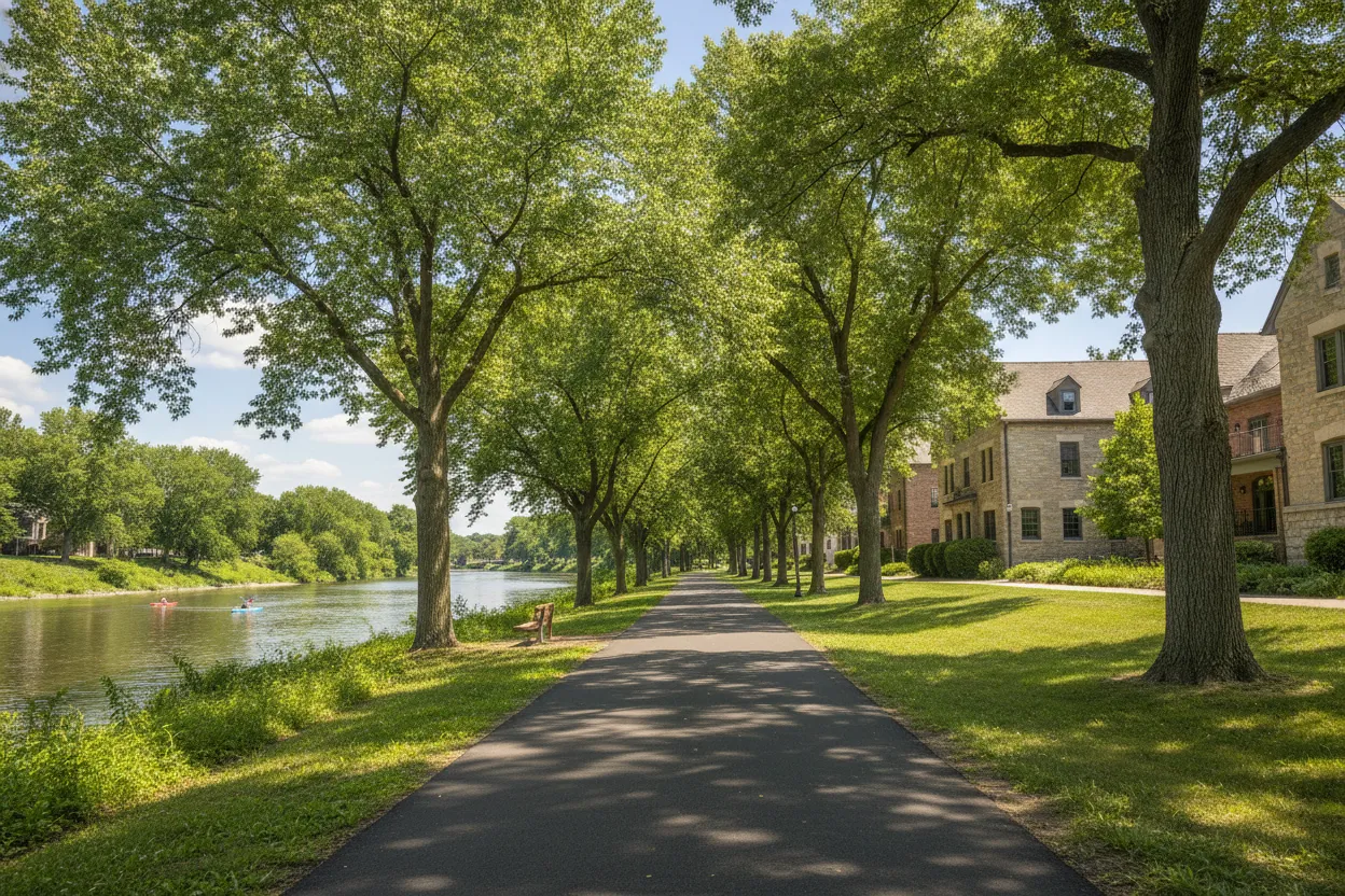 Walking the Fox River Trail