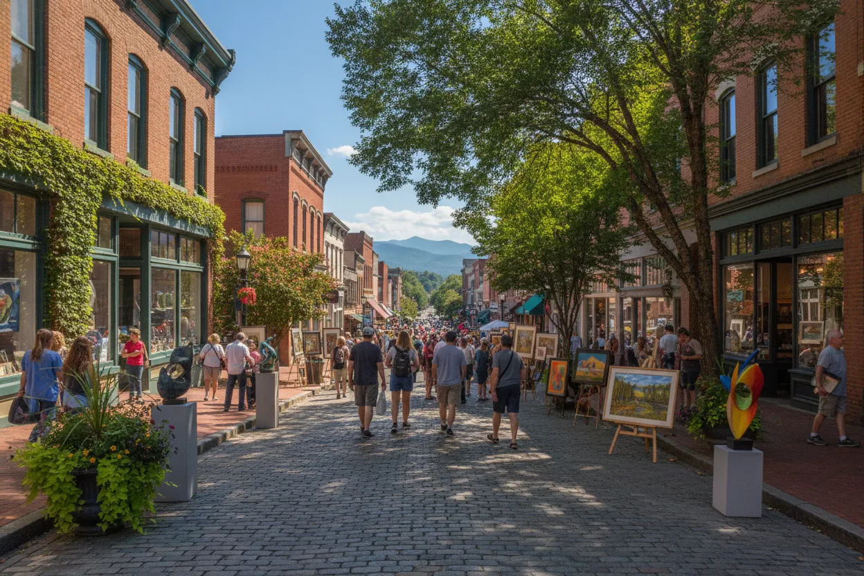 Downtown Asheville Art Walk
