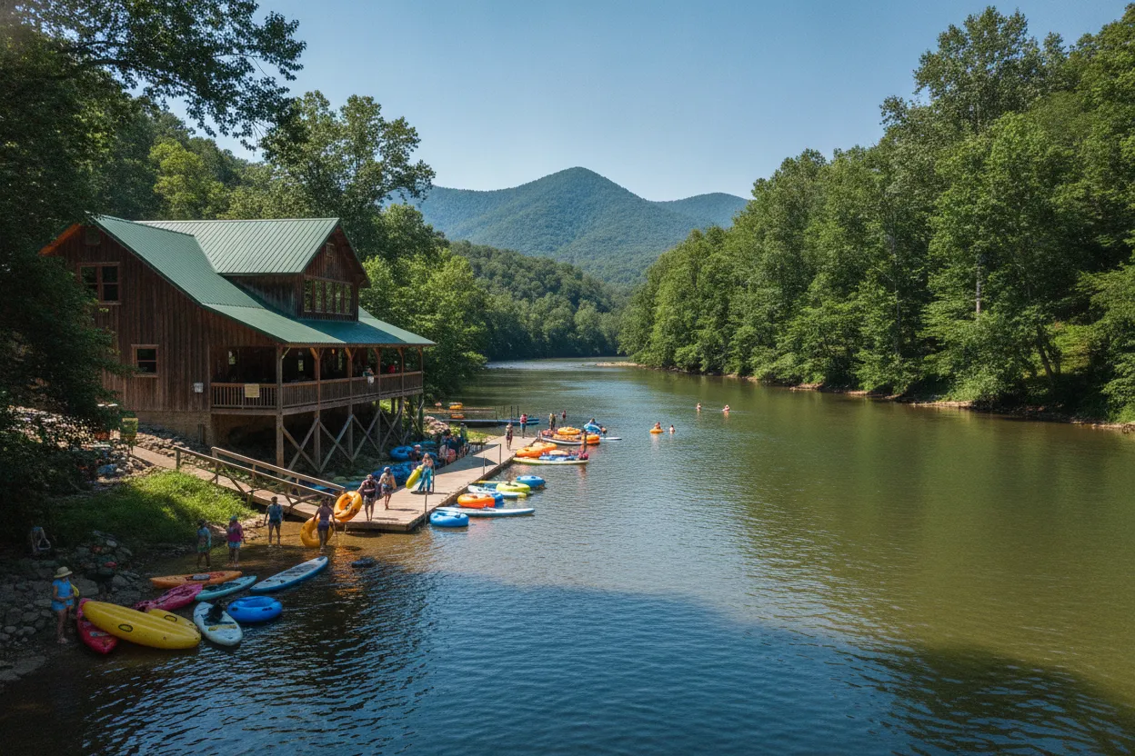 French Broad River Float