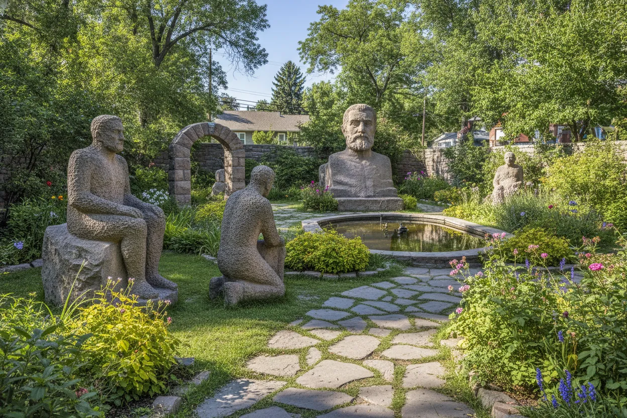 Strolling the Gilgal Sculpture Garden